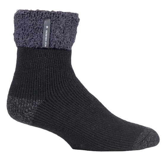 HEAT HOLDERS - Warme Luxus Fleece gefütterte Herren Lounge Bett Socken - Image 1