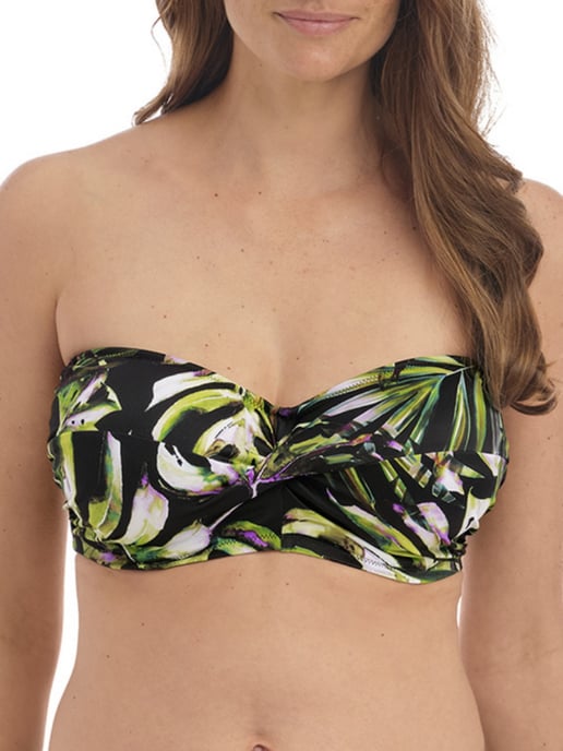 Palm Valley Twist Bandeau Bikini Top - Image 2