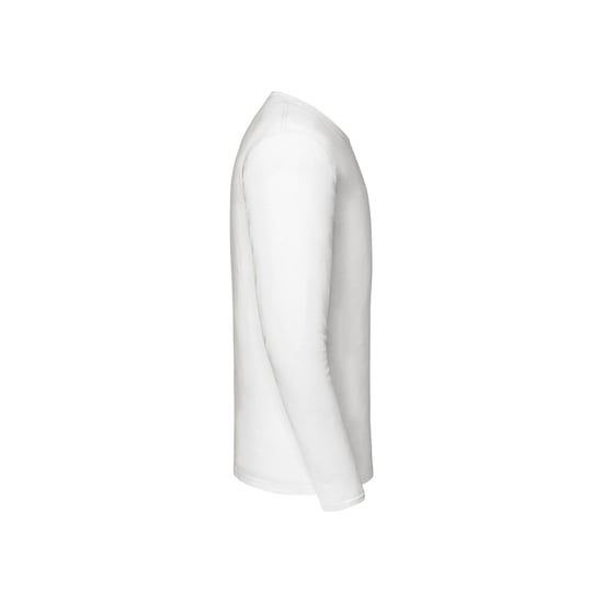 Fruit of the Loom Herren Iconic Premium Langarm T-Shirt (Weiß) - Image 3