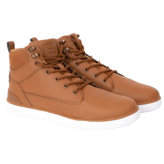 Crosshatch - Herren Sneaker "Staiger", Leder (Braun) - Image 1
