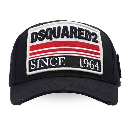 DSQUARED2 Seit 1964 Gesticktes Logo Schwarzes Cap - Image 2