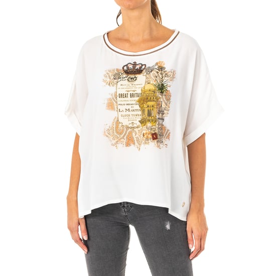 Women's Short Sleeve Round Neck T-shirt LWRE32