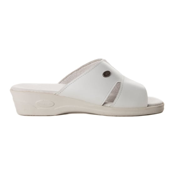 Confortable wedge sandal Montevita in White