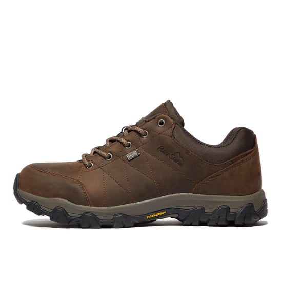 Peter Storm Men's Lindale Leather Waterproof Walking & Hiking Shoes with StormGrip Outsole - Image 1