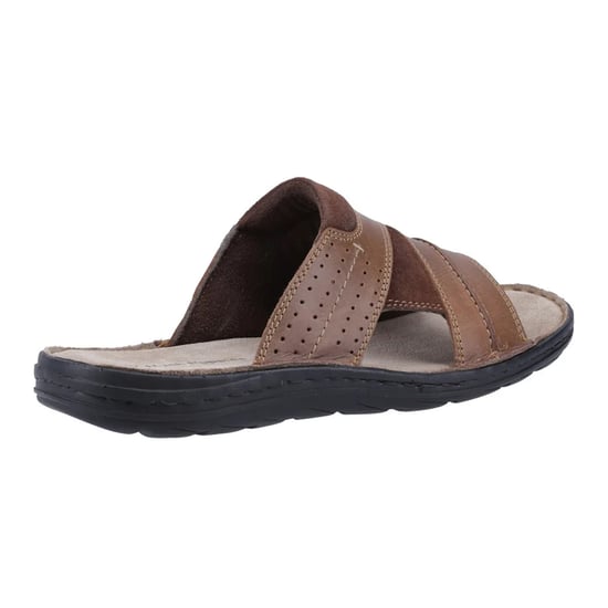 Hush Puppies - Herren Mules "Archer", Leder (Hellbraun) - Image 2
