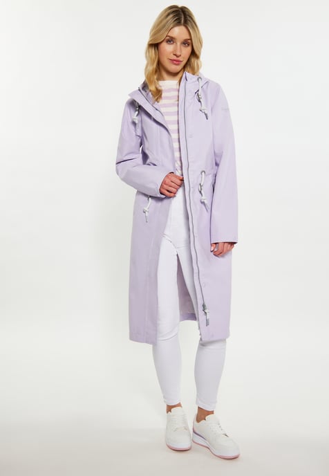 Schmuddelwedda Regenmantel Damen Pastelllavendel - Image 2