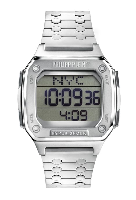 Philipp Plein Hyper $hock Silber Unisex Armbanduhr PWHAA0521 - Image 1