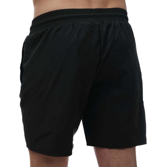 Men's Timberland Sunapee Lake Solid Swim Shorts in Black