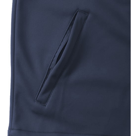 Russell Mens 3 Layer Soft Shell Gilet Jacke (French Navy) - Image 4