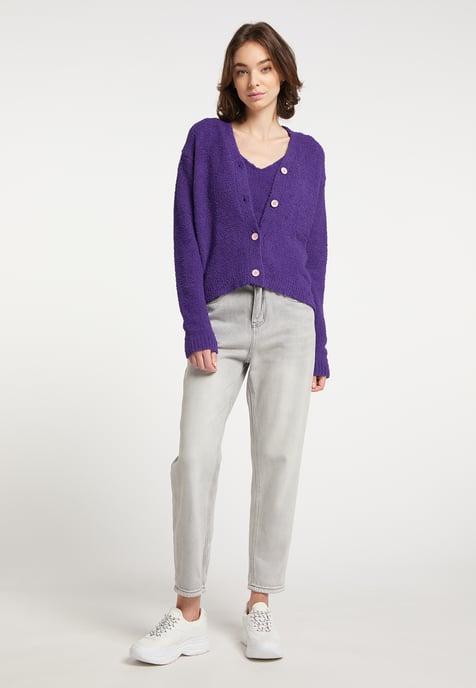 Mymo Strickwinset Damen lila - Image 3