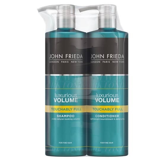 John Frieda Luxurious Volume Touchably Full Hair Shampoo & Conditioner 500ml Duo Pack