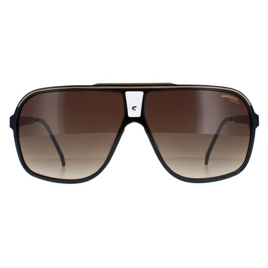 Carrera Aviator Herren Schwarz Gold Braun Gradient GRAND PRIX 3 - Image 1