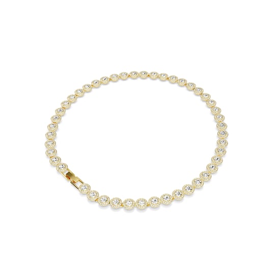Swarovski 'Una Angelic' Damen-Halskette aus vergoldetem Metall - Gold 5720505 - Image 5