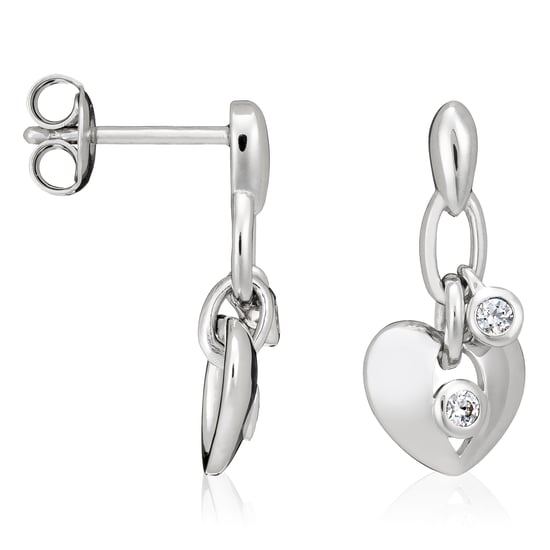 Orphelia Damen 925 Sterling Silber Ohrhänger - Silber ZO-5121 - Image 3