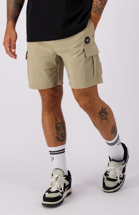 Black Bananas Delta Cargo Shorts, Sand