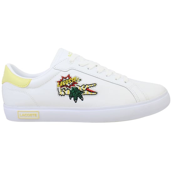 Lacoste Powercourt 222 7 CFA Weiße Damen-Sneaker - Image 3