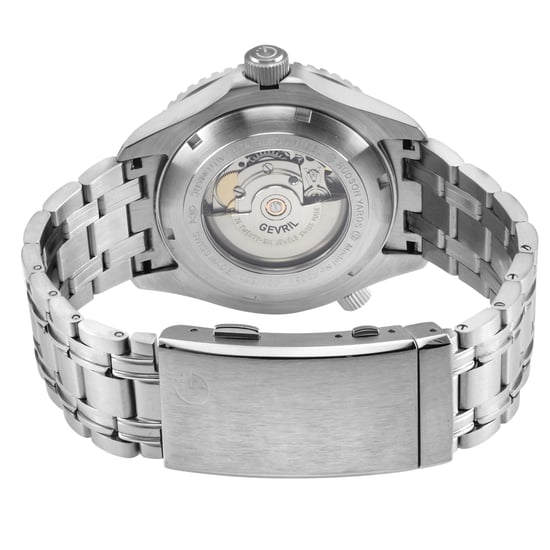 Gevril Herrenuhr Hudson Yards Schweizer Automatik Grau - Image 2