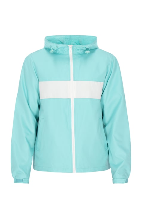 Mo Jacke Herren Türkis Weiss - Image 1