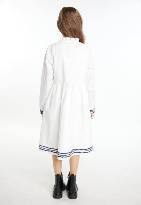 Dreimaster Kleid Mädchen (Kids) weiss - Image 4