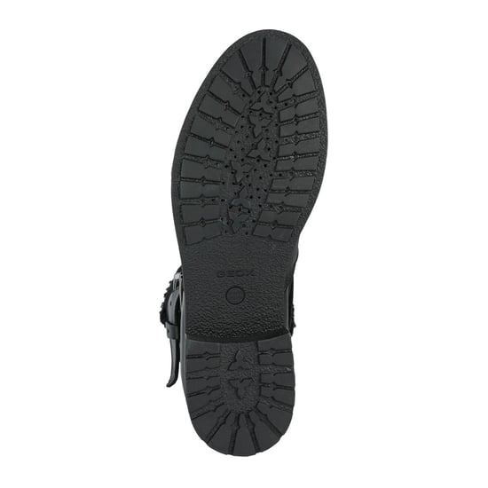 Geox D Rawelle B ABX A Rindsleder Damenstiefel In Schwarz - Image 3