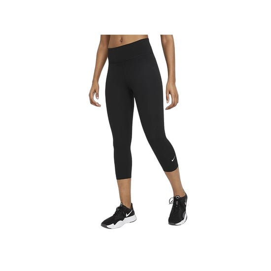 Nike Damen/Damen Capri Dri-FIT 3/4 Leggings (Schwarz) - Image 1