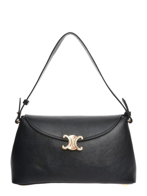 Anna Luchini Black Leather Bag