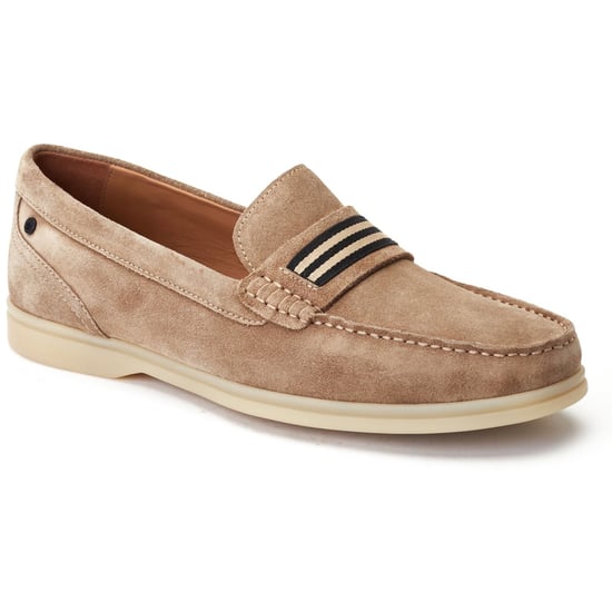 Base London Drum Leder Herren Sand Loafers - Image 1