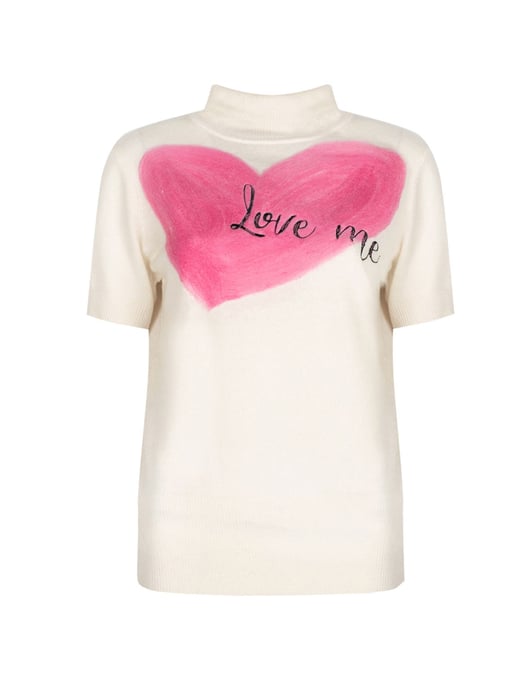 Trussardi Jeans T-Shirt Woman's Beige