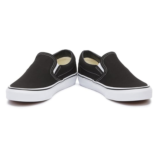Vans Classic Slip on Schwarz Segeltuch Turnschuhe - Image 4