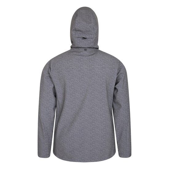 Mountain Warehouse Herren Exodus Showerproof Soft Shell Jacke (Holzkohle) - Image 2