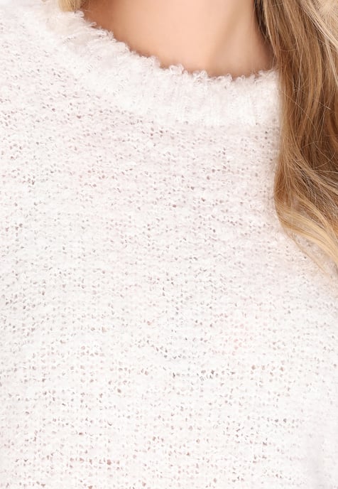 Mymo Pullover Damen weiss - Image 5
