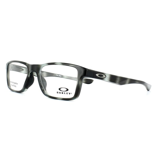 Oakley Brillenfassung Fin Box Trubridge OX8108-04 Poliertes Grau Schildpatt 53mm Herren - Image 1