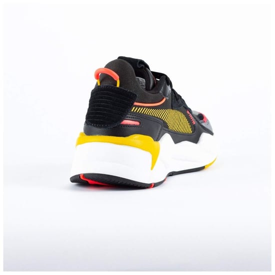 Puma RS-X Proto Black Sulfur Low Lace Up Damen-Laufschuhe 369912 03 - Image 3