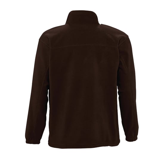 SOLS Mens North Full Zip Outdoor Fleece Jacke (dunkle Schokolade) - Image 2