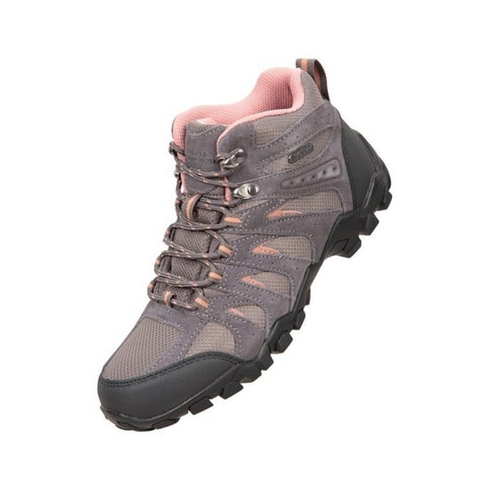 Mountain Warehouse Womens/Ladies Belfour Suede Walking Boots (Grey)