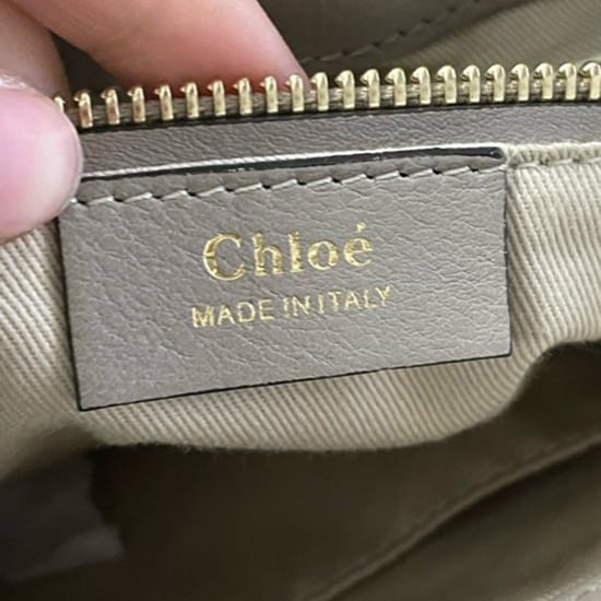 Chloé Faye Rucksack aus beigem Leder und Wildleder - Image 5