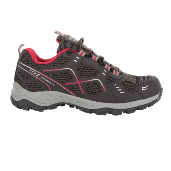 Regatta - Damen Wanderschuhe "Vendeavour" (Granitgrau/Pinker Trank) - Image 1