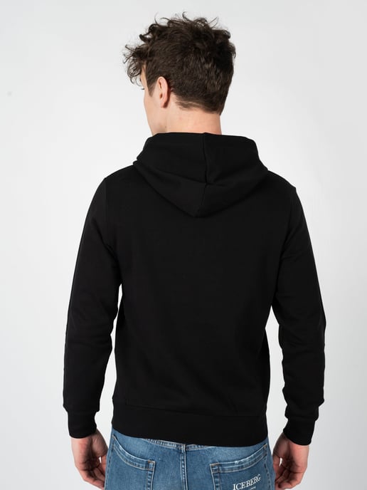 Iceberg Sweatshirt Hoodie Herren schwarz - Image 4