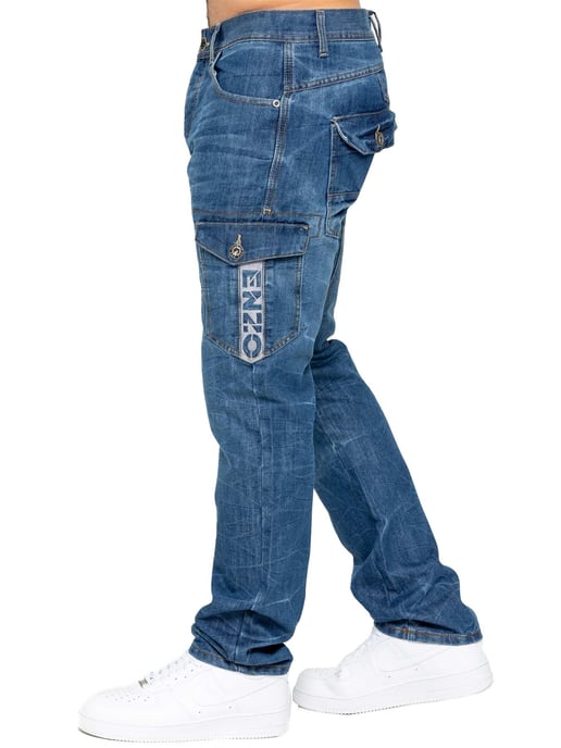 Enzo | Herren Jeans mit geradem Bein - Image 3