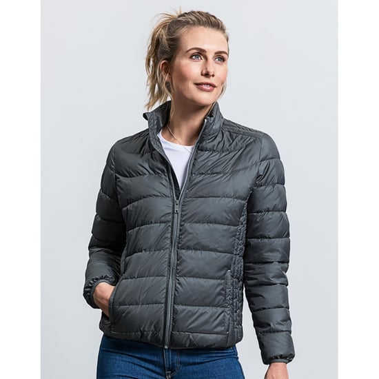 Russell Adult Unisex Hooded Nano Jacket (Eisengrau) - Image 5