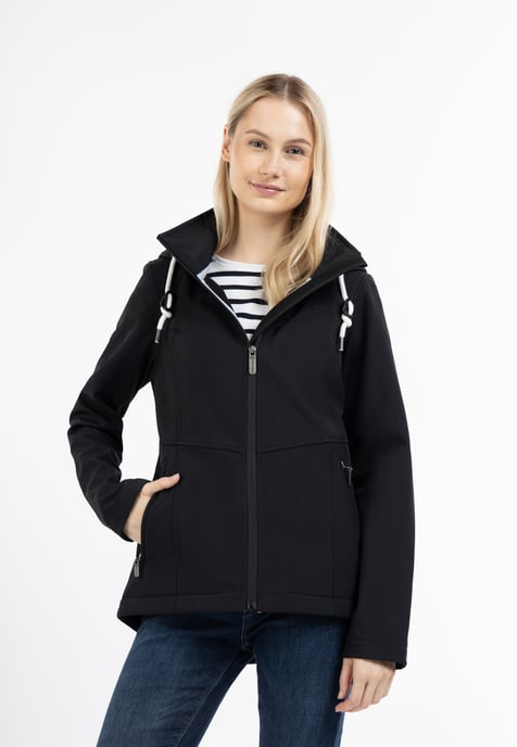 ICEBOUND Softshelljacke Damen Schwarz - Image 2