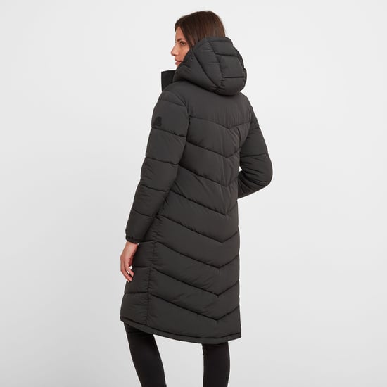 Raleigh Womens Jacket Washed Black