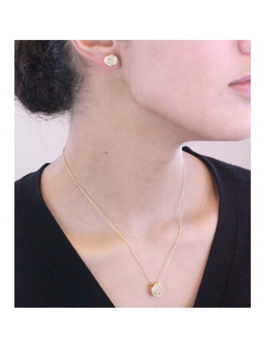 Rundes Set - Gold und Kristall - Image 2
