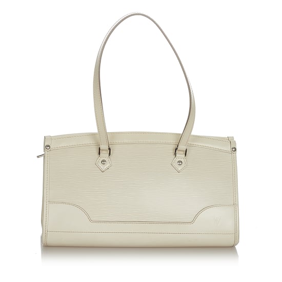 Vintage Louis Vuitton Epi Madeleine PM White - Image 1