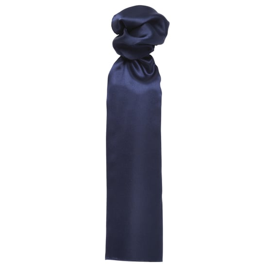 Premier Scarf - Schlichter Business-Schal für Damen/Damen (Navy) - Image 1