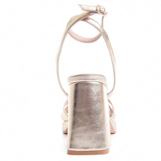 Montevita Heel Sandale Festsand4 in Gold - Image 6