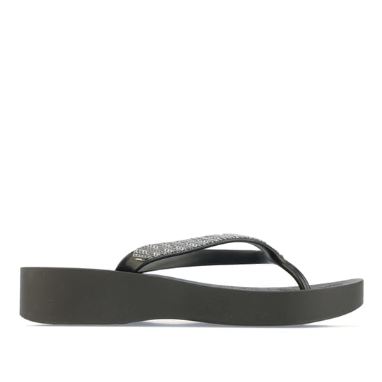 Women's Ipanema Mesh Wedge Links Sandals in Black
