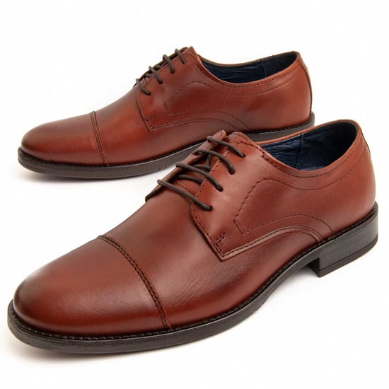 Purapiel Oxford Shoe Imperi In Brown