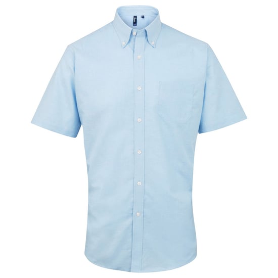 Premier - "Signature" Hemd für Herren kurzärmlig (Hellblau) - Image 1