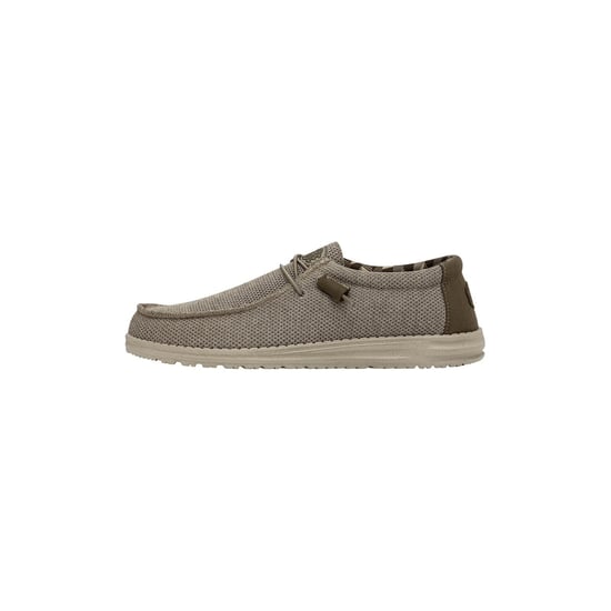 HEYDUDE Wally Sox Faux Suede Herren Beige Bootsschuhe - Image 6